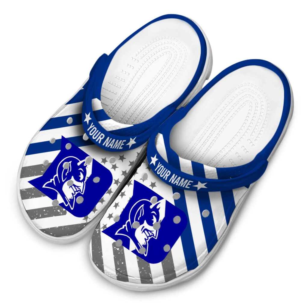 Customized Duke Blue Devils Star-Spangled Graphic ClogTVC1801988 - Image 4