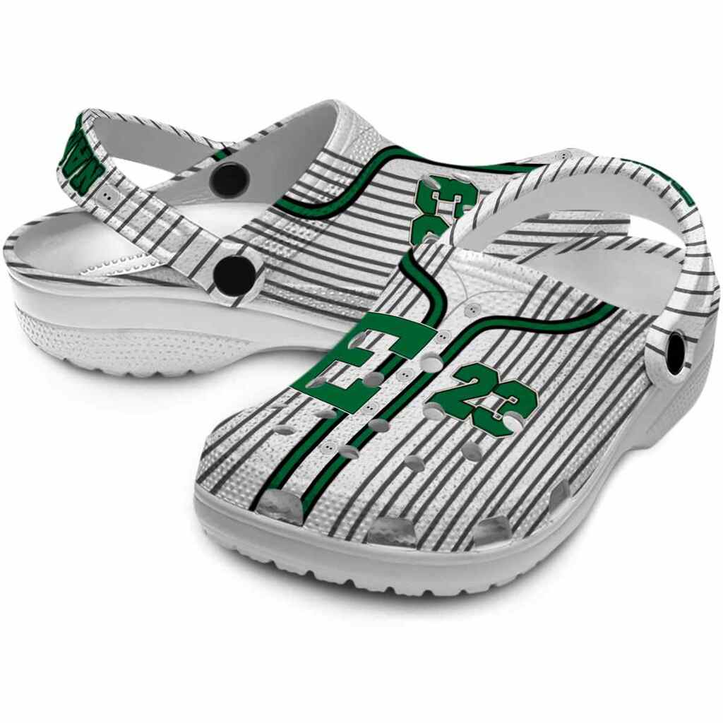 Customized Eastern Michigan Eagles Pinstripe Pattern ClogTVC1801750 - Image 3