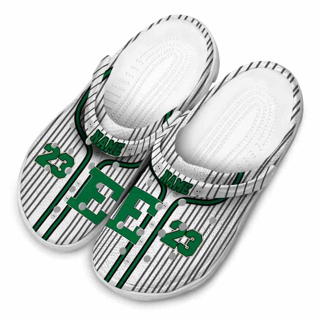 Customized Eastern Michigan Eagles Pinstripe Pattern ClogTVC1801750 - Image 4
