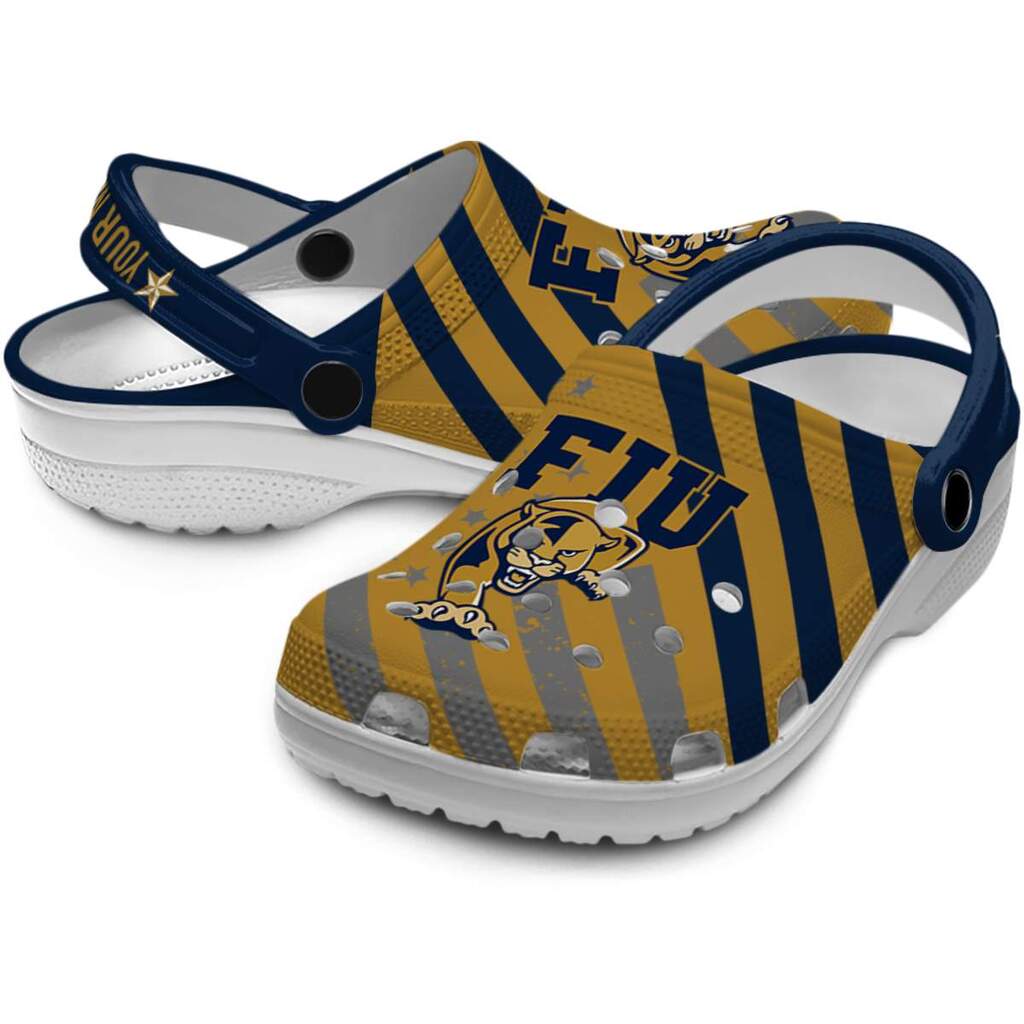 Customized FIU Panthers Star-Spangled Graphic ClogTVC1801815 - Image 3
