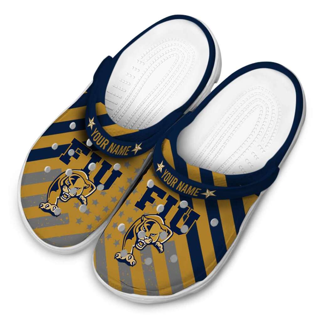 Customized FIU Panthers Star-Spangled Graphic ClogTVC1801815 - Image 4