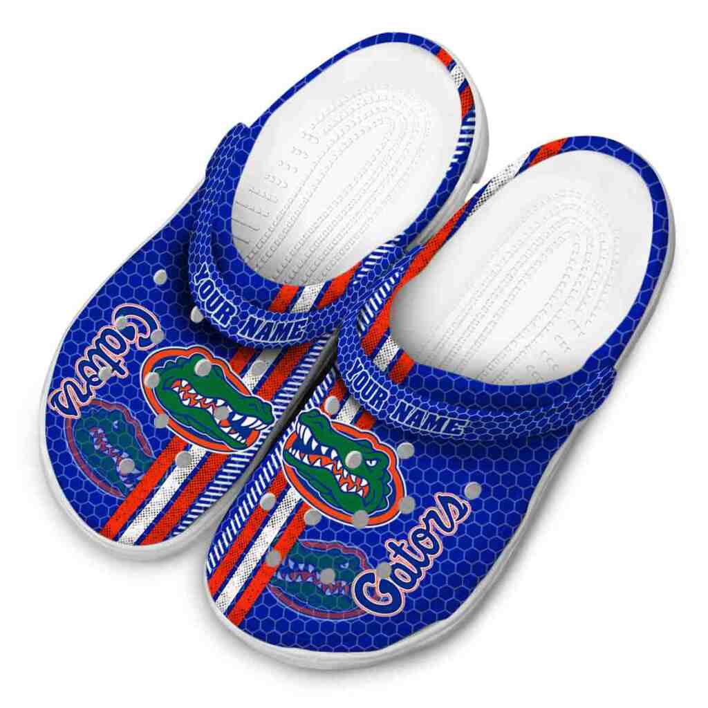 Customized Florida Gators Contrasting Stripes ClogTVC1801989 - Image 4