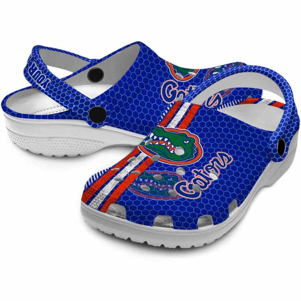 Customized Florida Gators Contrasting Stripes ClogTVC1801989 - Image 3