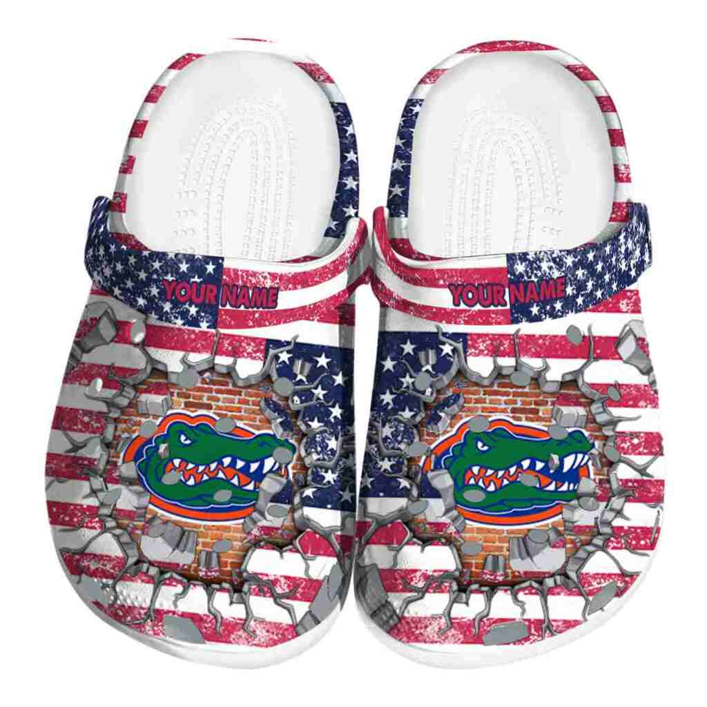 Customized Florida Gators Freedom Splinter ClogTVC1801989