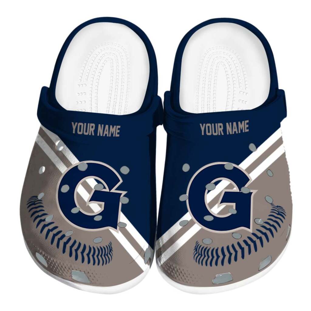 Customized Georgetown Hoyas Baseball Motif ClogTVC1801789