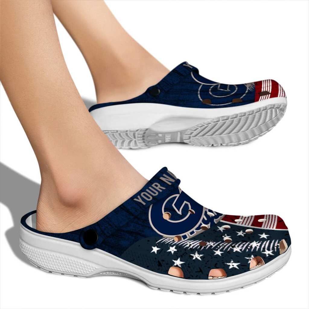 Customized Georgetown Hoyas Star-Spangled Side Pattern ClogTVC1801723 - Image 2