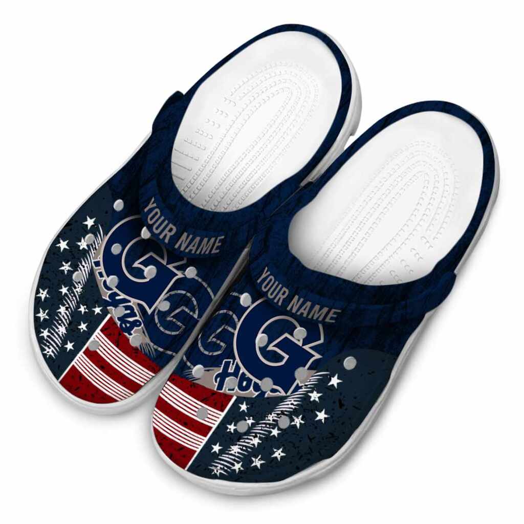 Customized Georgetown Hoyas Star-Spangled Side Pattern ClogTVC1801723 - Image 4