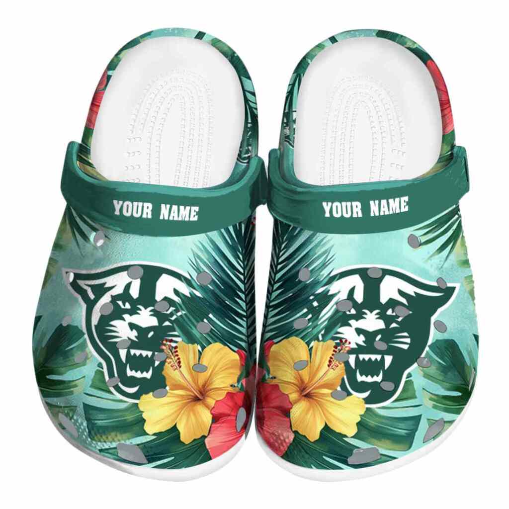 Customized Georgia State Panthers Tropical Vibes ClogTVC1801694