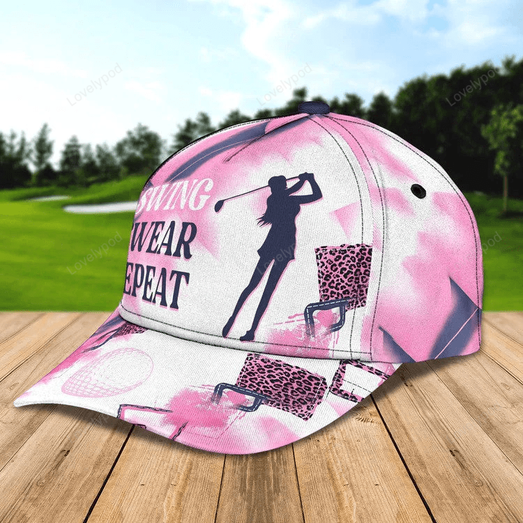 Customized Golf Cap for Women, 3D Classic Cap All Over Print for Golf Women Player Trucker Hats Custom Hats Gifts For Men & Women