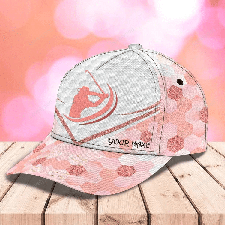 Customized Golf Cap for Women, 3D Classic Cap All Over Print for Golf Women Player Trucker Hats Custom Hats Gifts For Men & Women