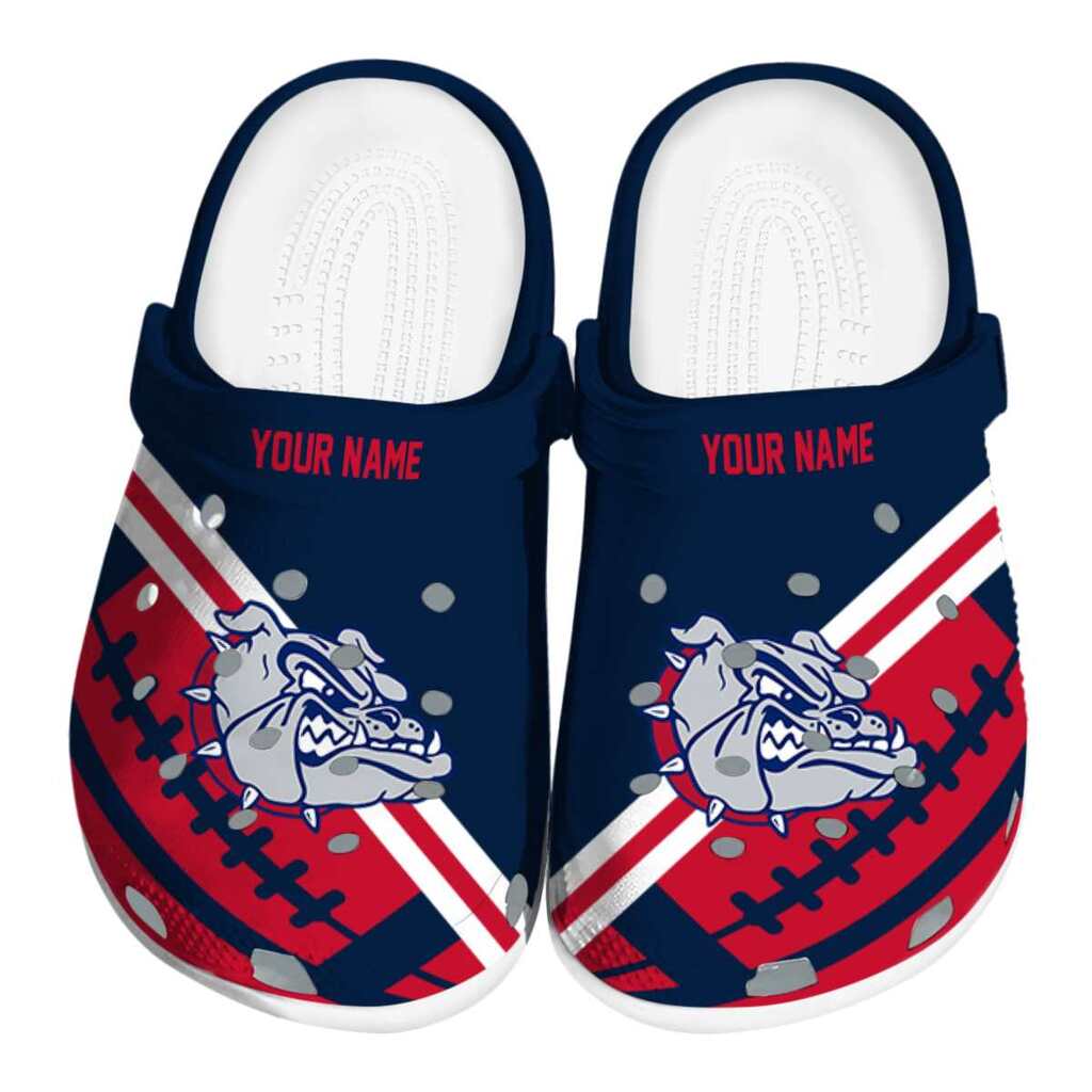 Customized Gonzaga Bulldogs Football Motif ClogTVC1801788