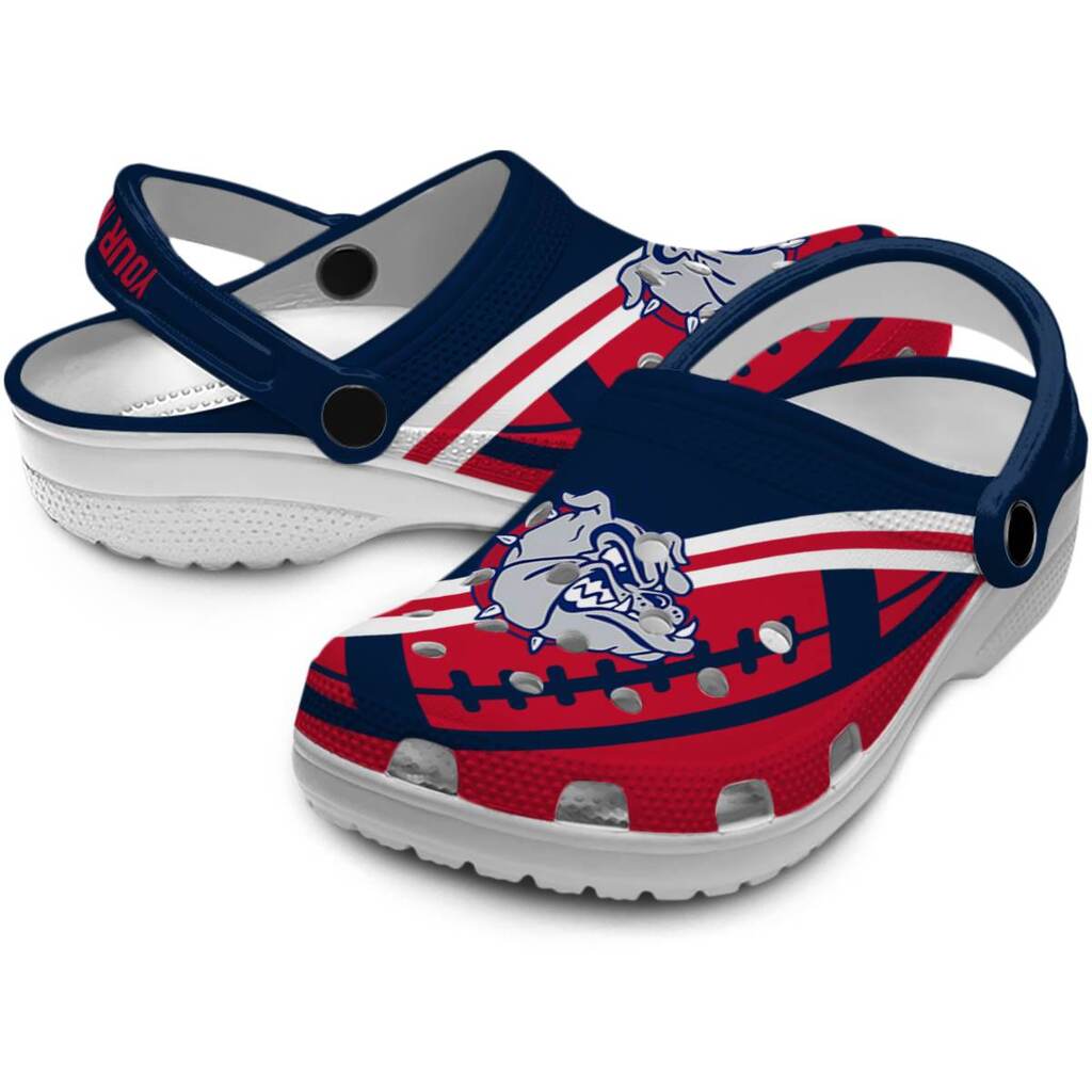 Customized Gonzaga Bulldogs Football Motif ClogTVC1801788 - Image 3