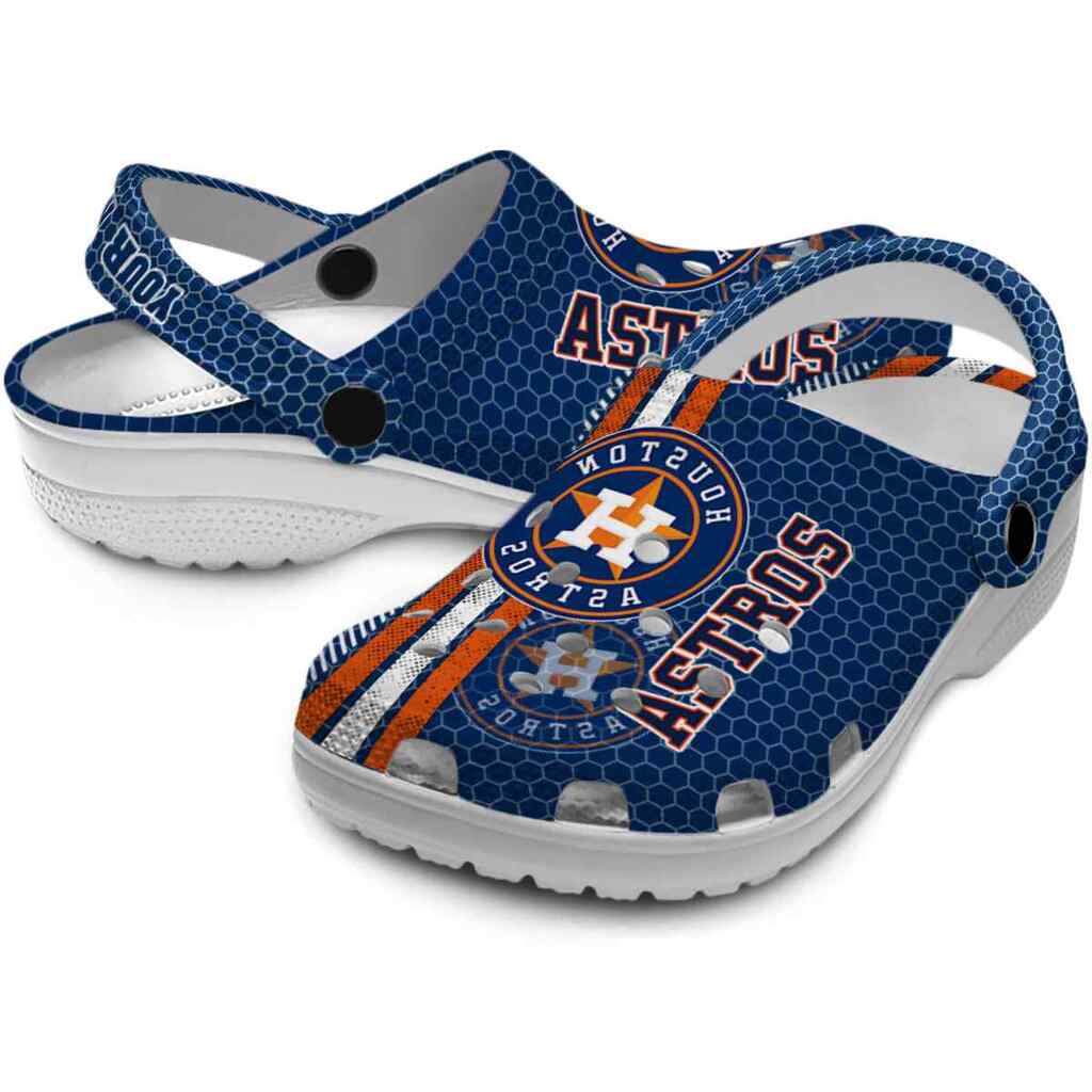 Customized Houston Astros Contrasting Stripes ClogTVC1801146 - Image 3