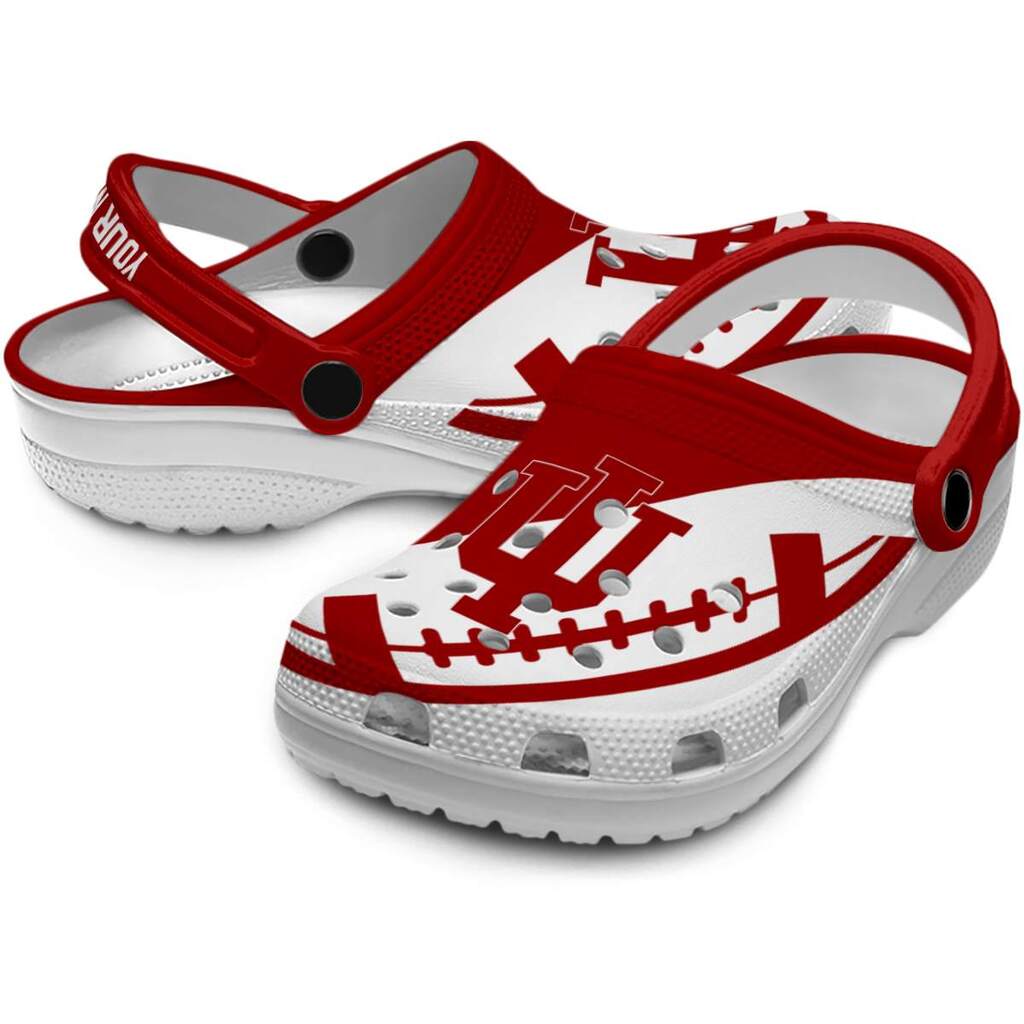 Customized Indiana Hoosiers Football Motif ClogTVC1801787 - Image 3