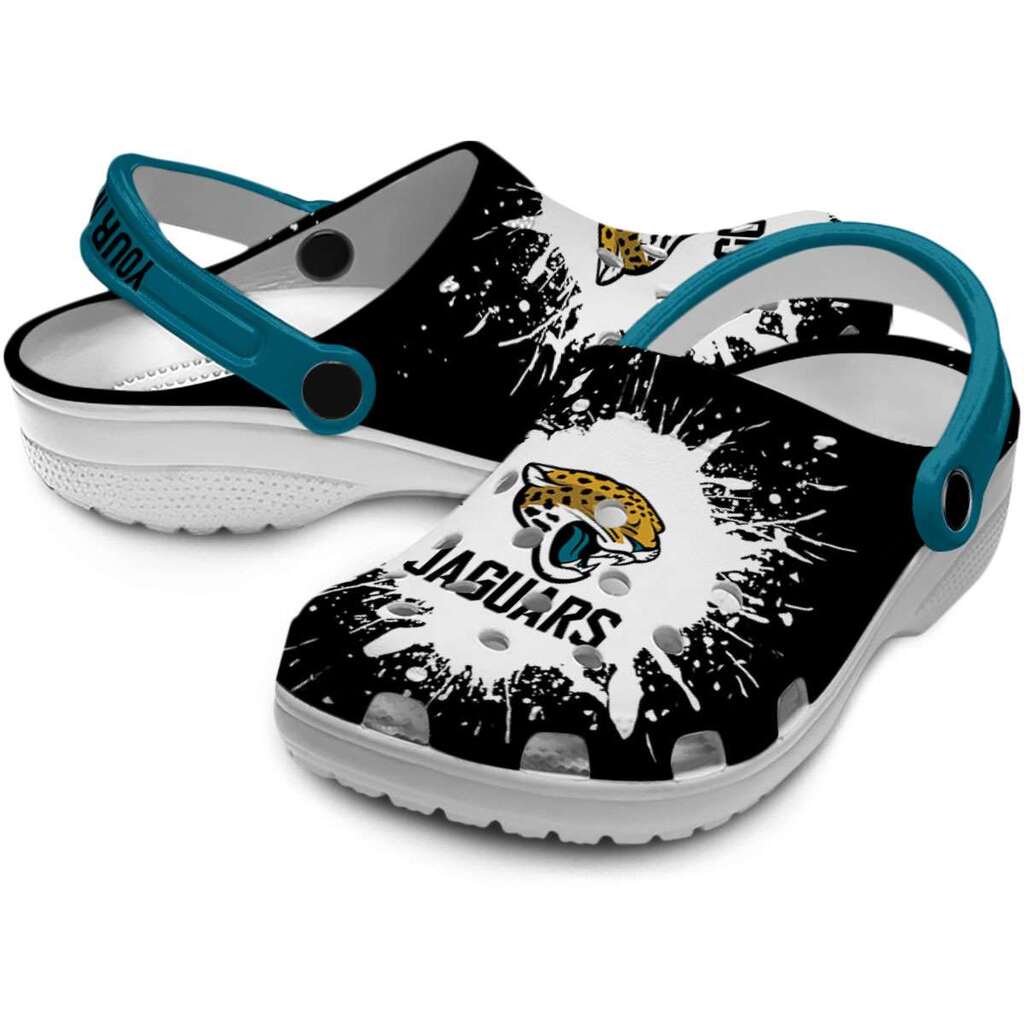 Customized Jacksonville Jaguars Splash Art ClogTVC1801184 - Image 3