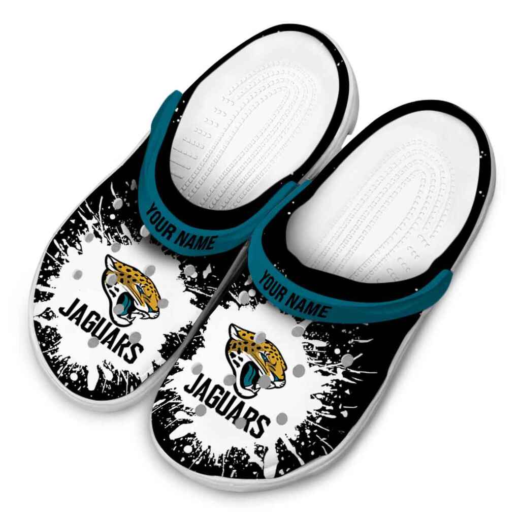 Customized Jacksonville Jaguars Splash Art ClogTVC1801184 - Image 4