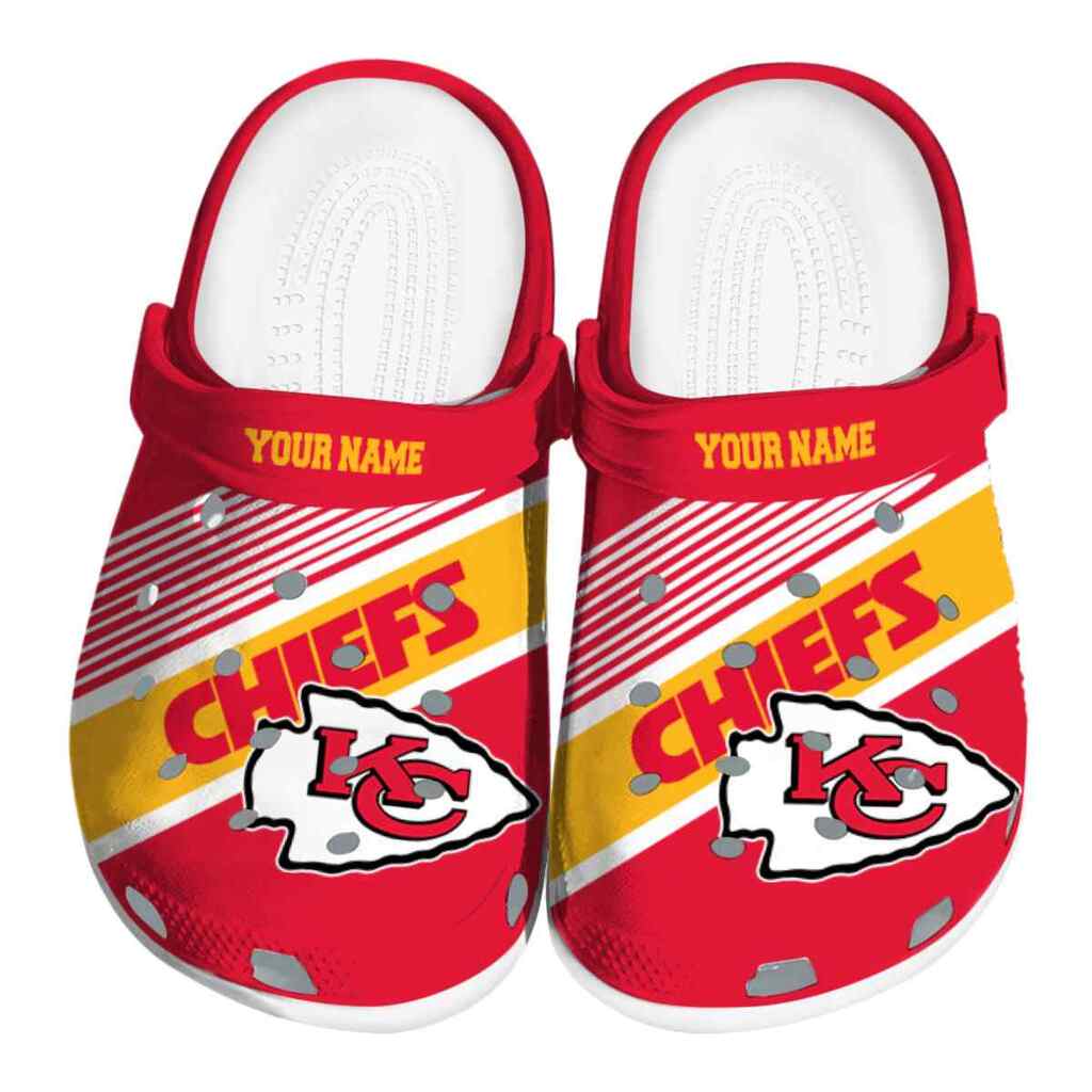 Customized Kansas City Chiefs Vibrant Dual-Tone ClogTVC1801140