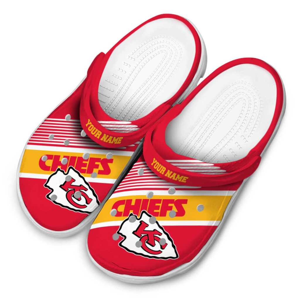 Customized Kansas City Chiefs Vibrant Dual-Tone ClogTVC1801140 - Image 4