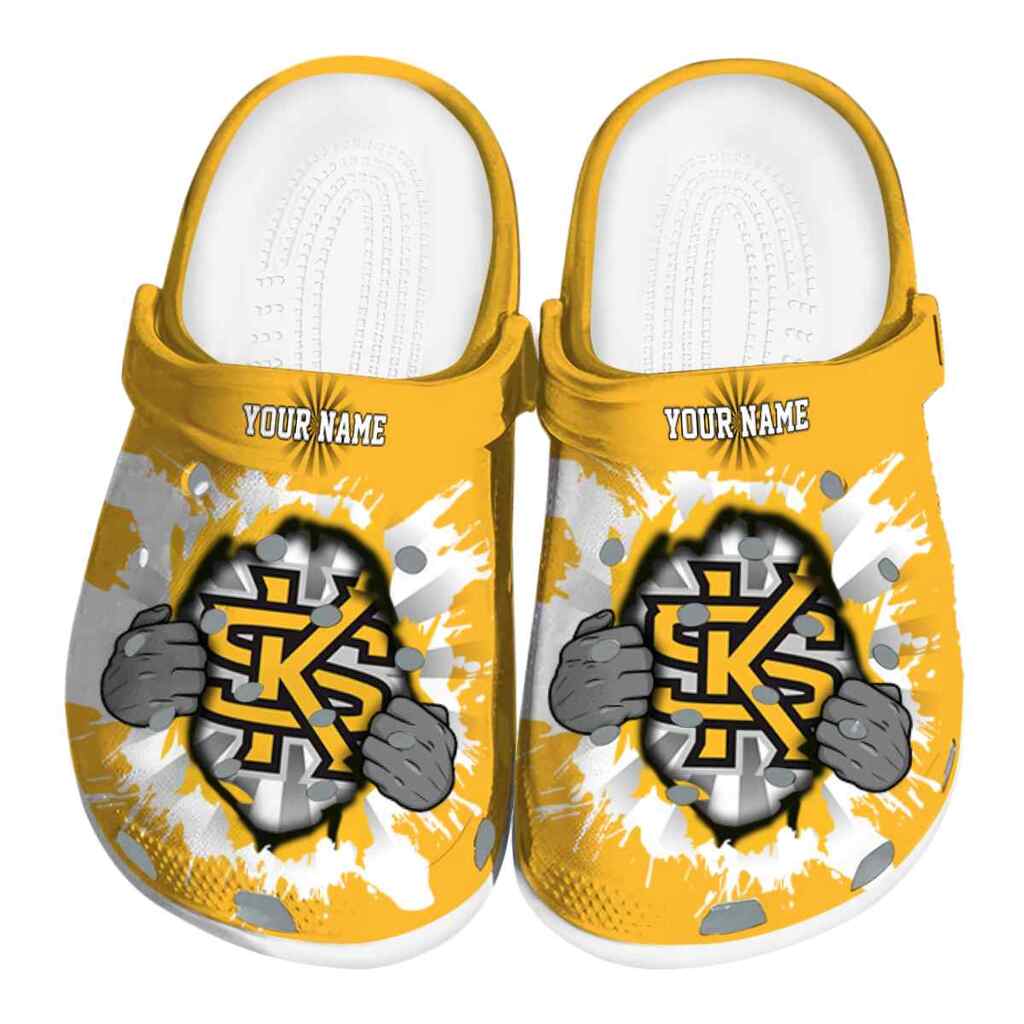 Customized Kennesaw State Owls Gripping Hand ClogTVC1801790