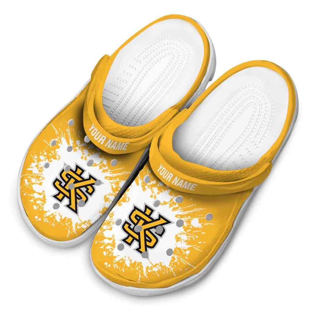 Customized Kennesaw State Owls Splatter Background ClogTVC1801711 - Image 4