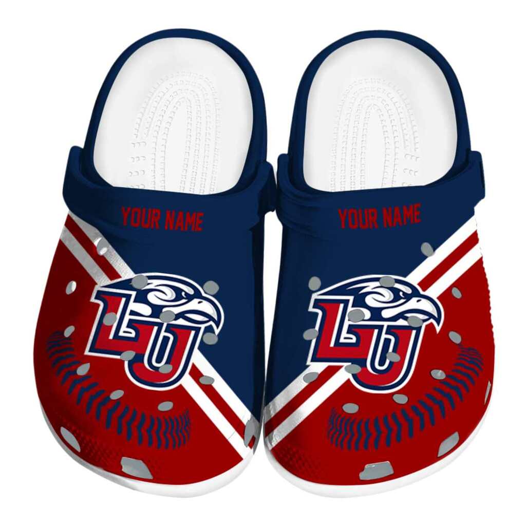 Customized Liberty Flames Baseball Motif ClogTVC1801790