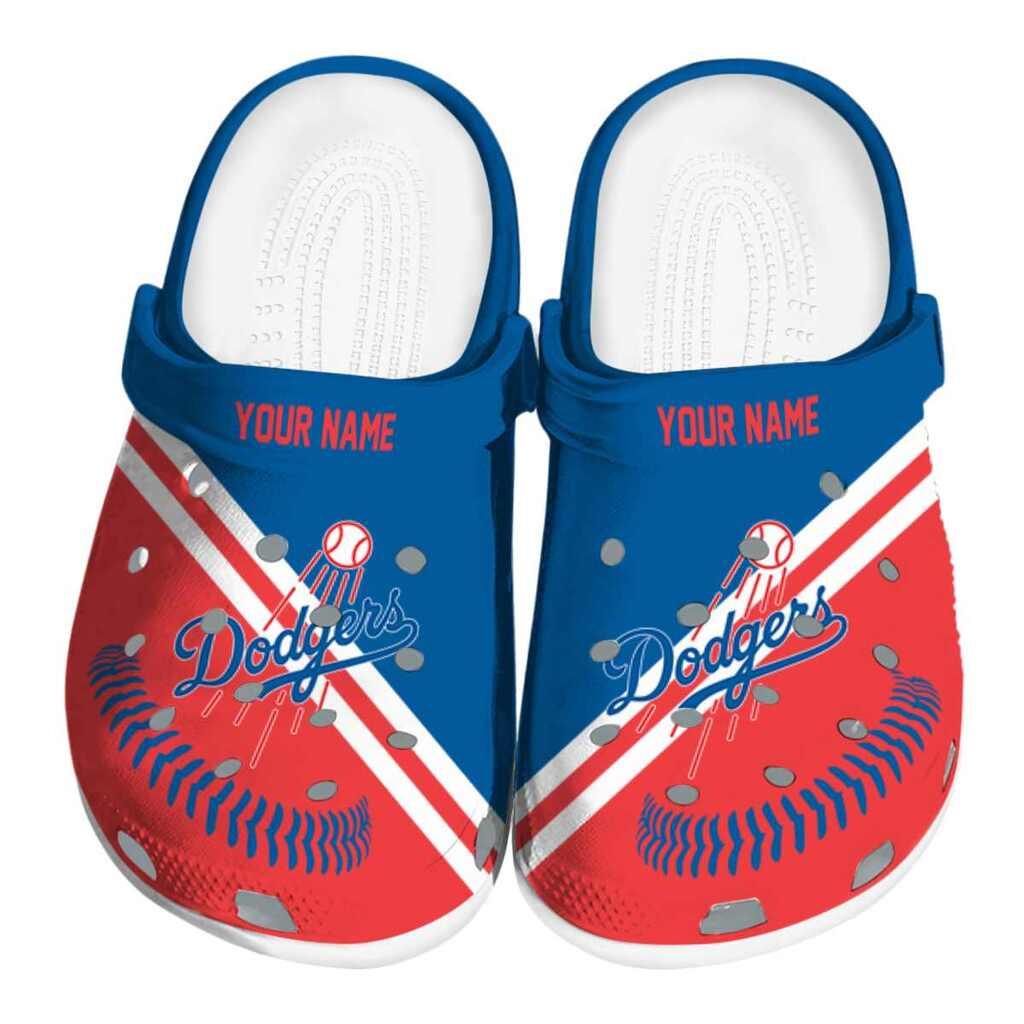 Customized Los Angeles Dodgers Baseball Motif ClogTVC1801157