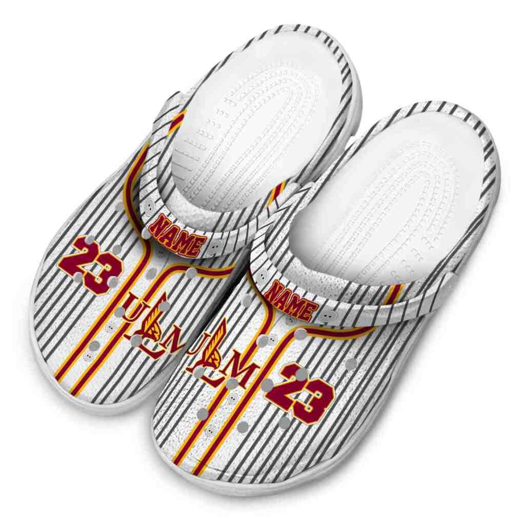 Customized Louisiana-Monroe Warhawks Pinstripe Pattern ClogTVC1801712 - Image 4