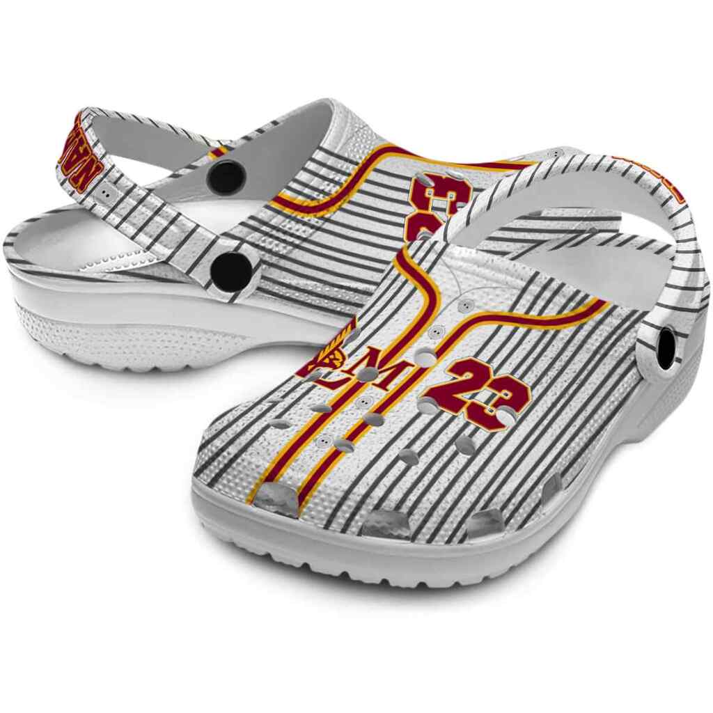 Customized Louisiana-Monroe Warhawks Pinstripe Pattern ClogTVC1801712 - Image 3