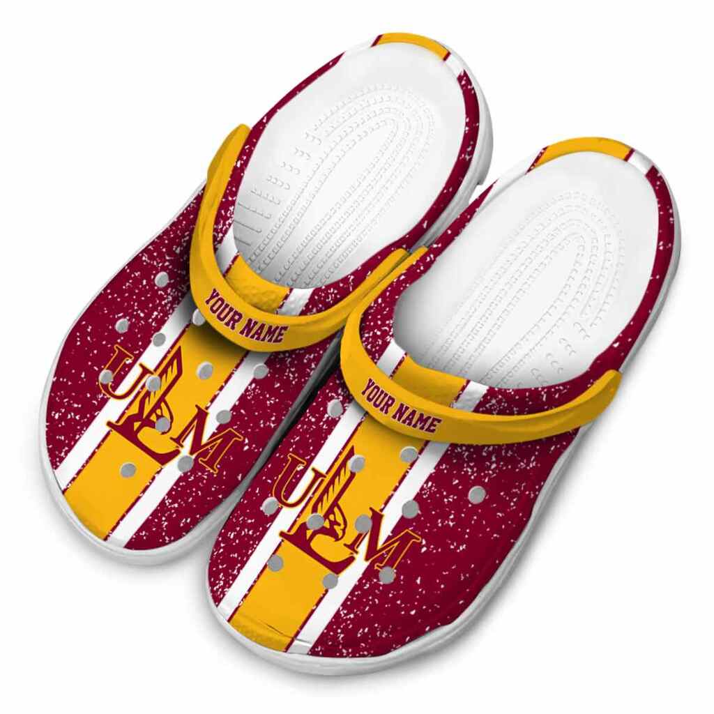 Customized Louisiana-Monroe Warhawks Vertical Stripes ClogTVC1801712 - Image 4