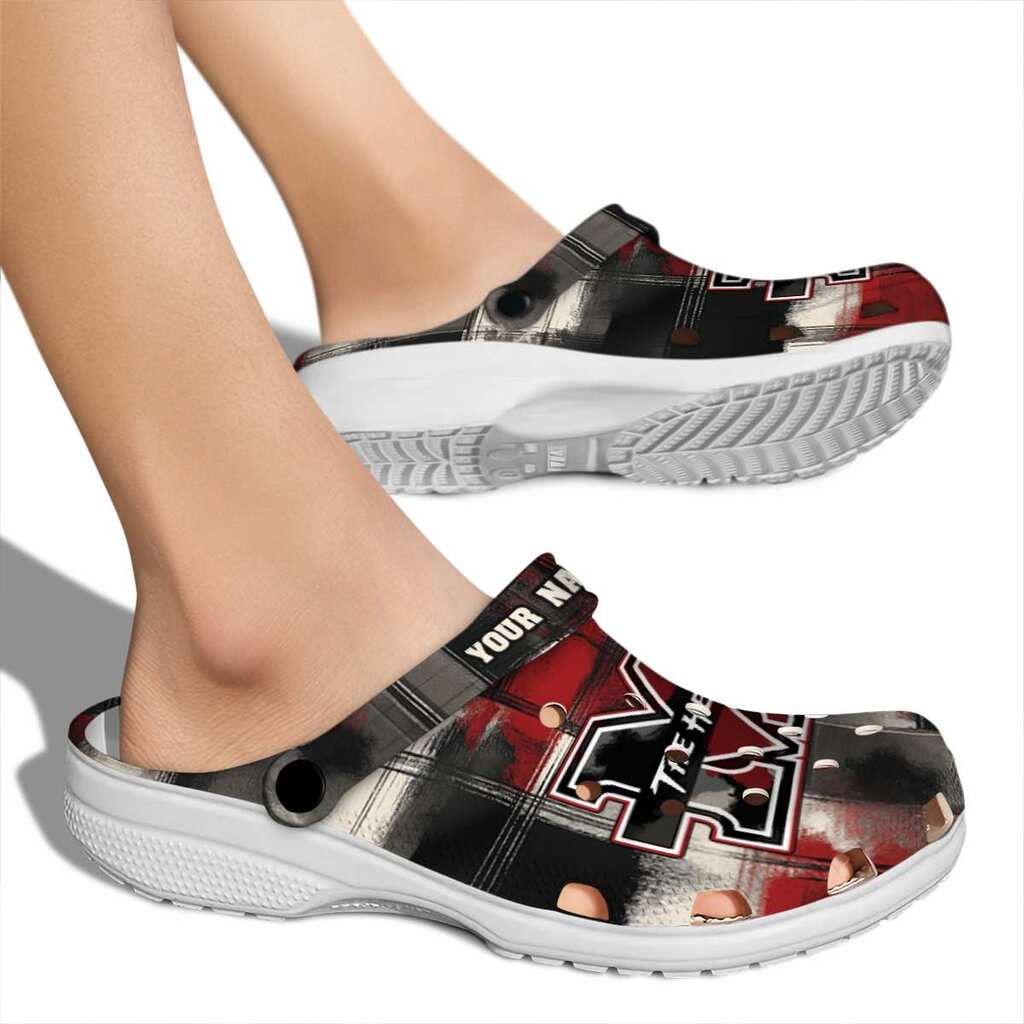 Customized Marshall Thundering Herd Plaid Fusion ClogTVC1801698 - Image 2