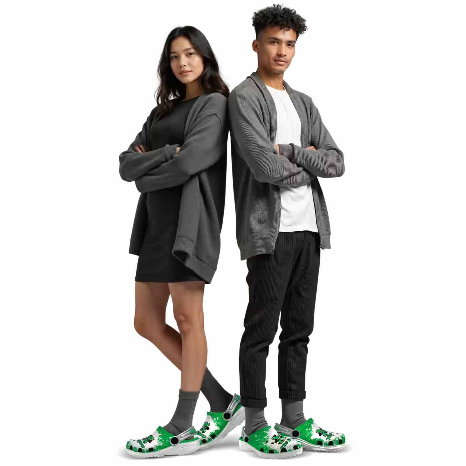 Customized Marshall Thundering Herd Splash Art ClogTVC1801712 - Image 7