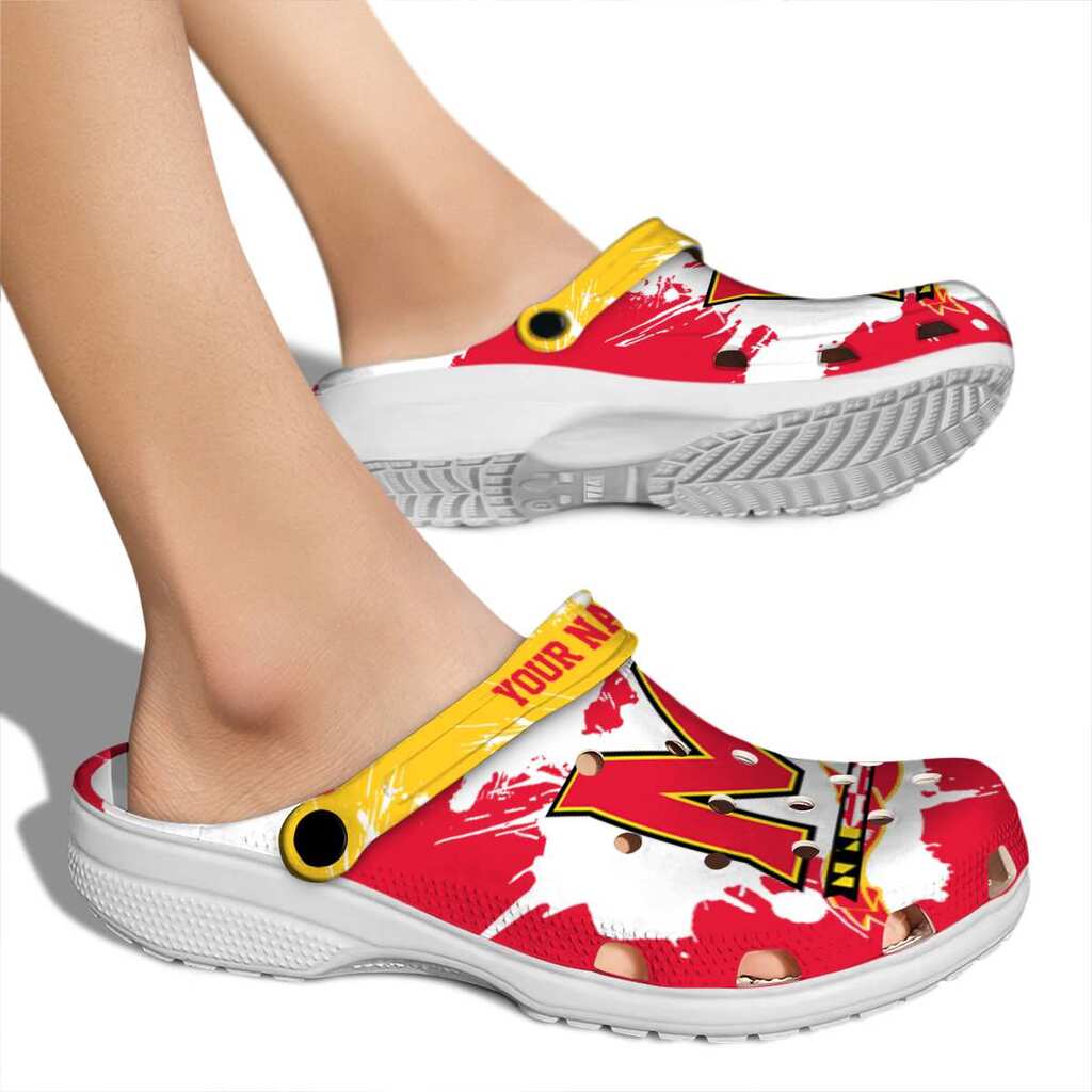Customized Maryland Terrapins Splatter Pattern ClogTVC1801726 - Image 2