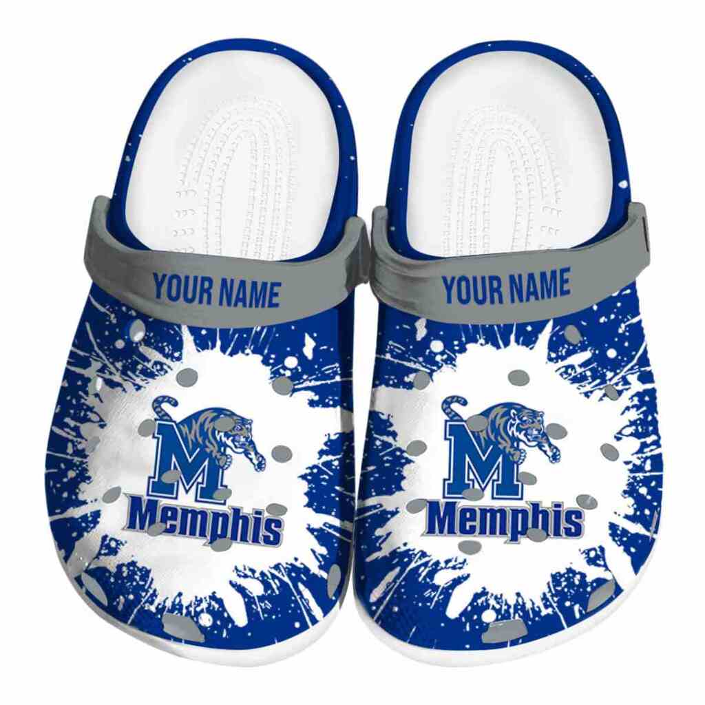 Customized Memphis Tigers Splash Art ClogTVC180129