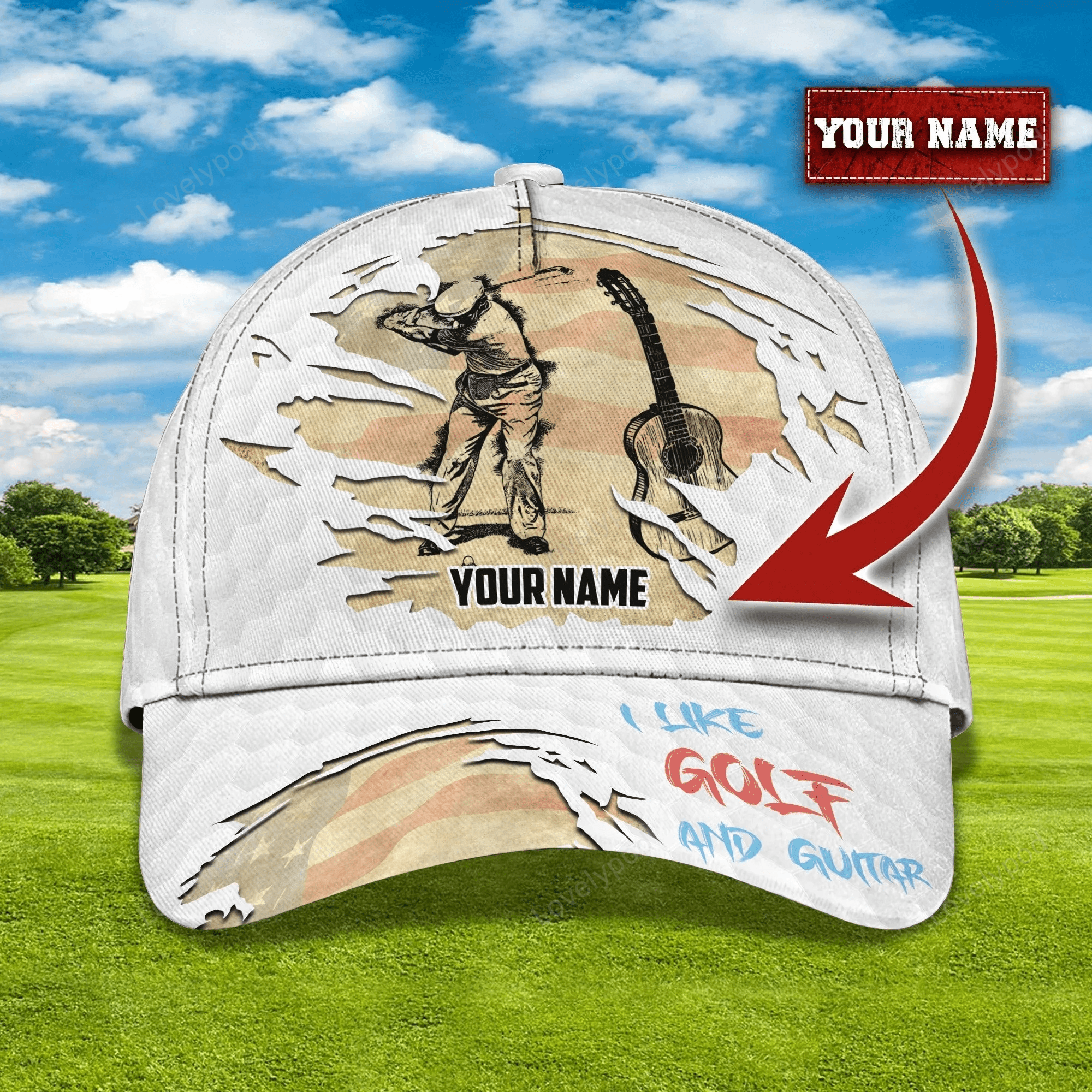 Customized Mens Golf Cap For Mens, Birthday Gift For Golf Man, Golfer Friends Best Gifts Trucker Hats Custom Hats Gifts For Men & Women