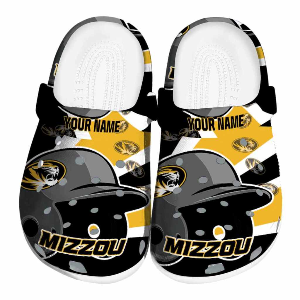 Customized Missouri Tigers Baseball Helmet ClogTVC1801820