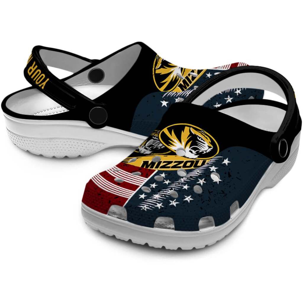 Customized Missouri Tigers Star-Spangled Side Pattern ClogTVC1801723 - Image 3