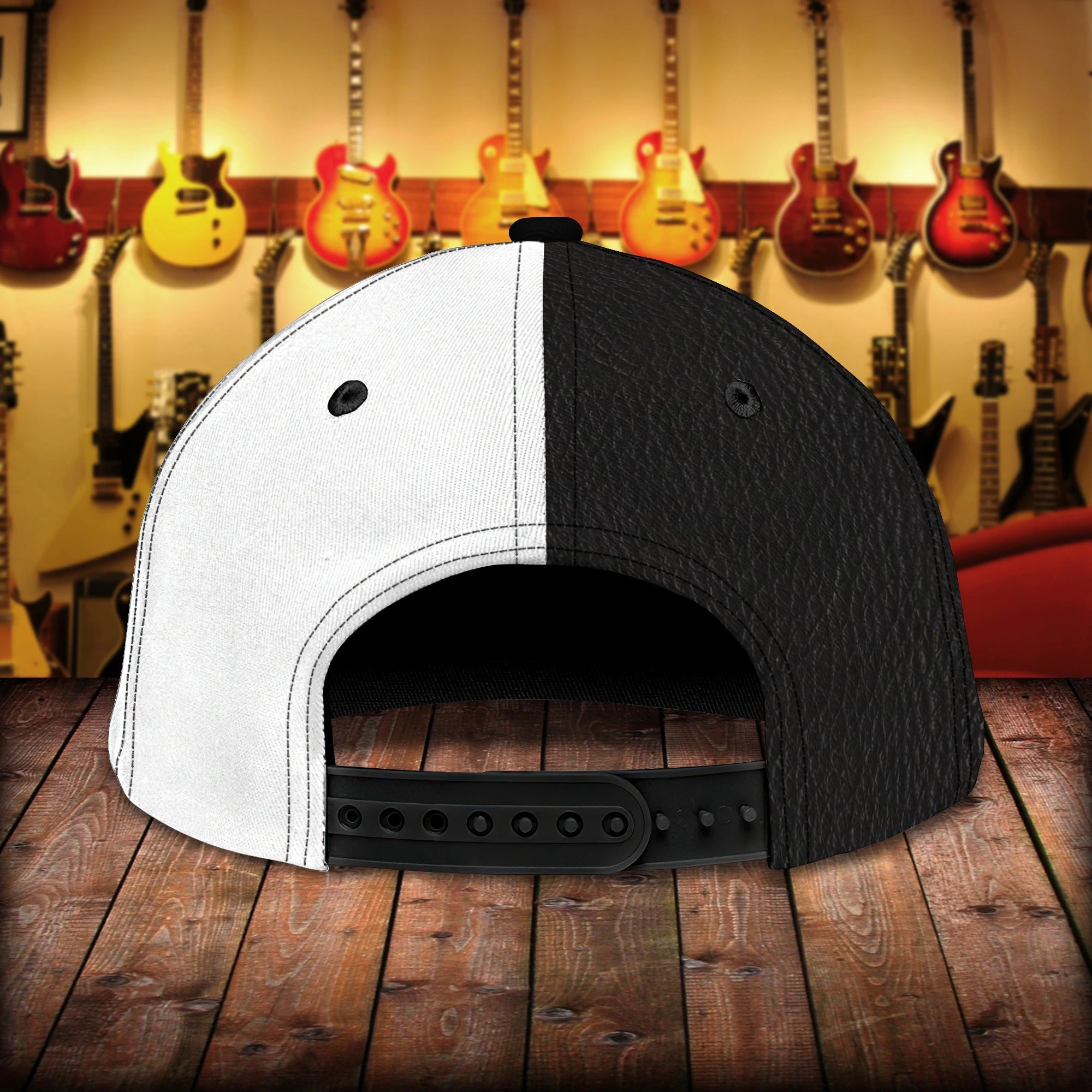 Customized Name Guitar Classic Cap Hat Full Printed For Man And Woman, Guitar Music Creative Baseball 3D Cap Trucker Hats Custom Hats Gifts For Men & Women