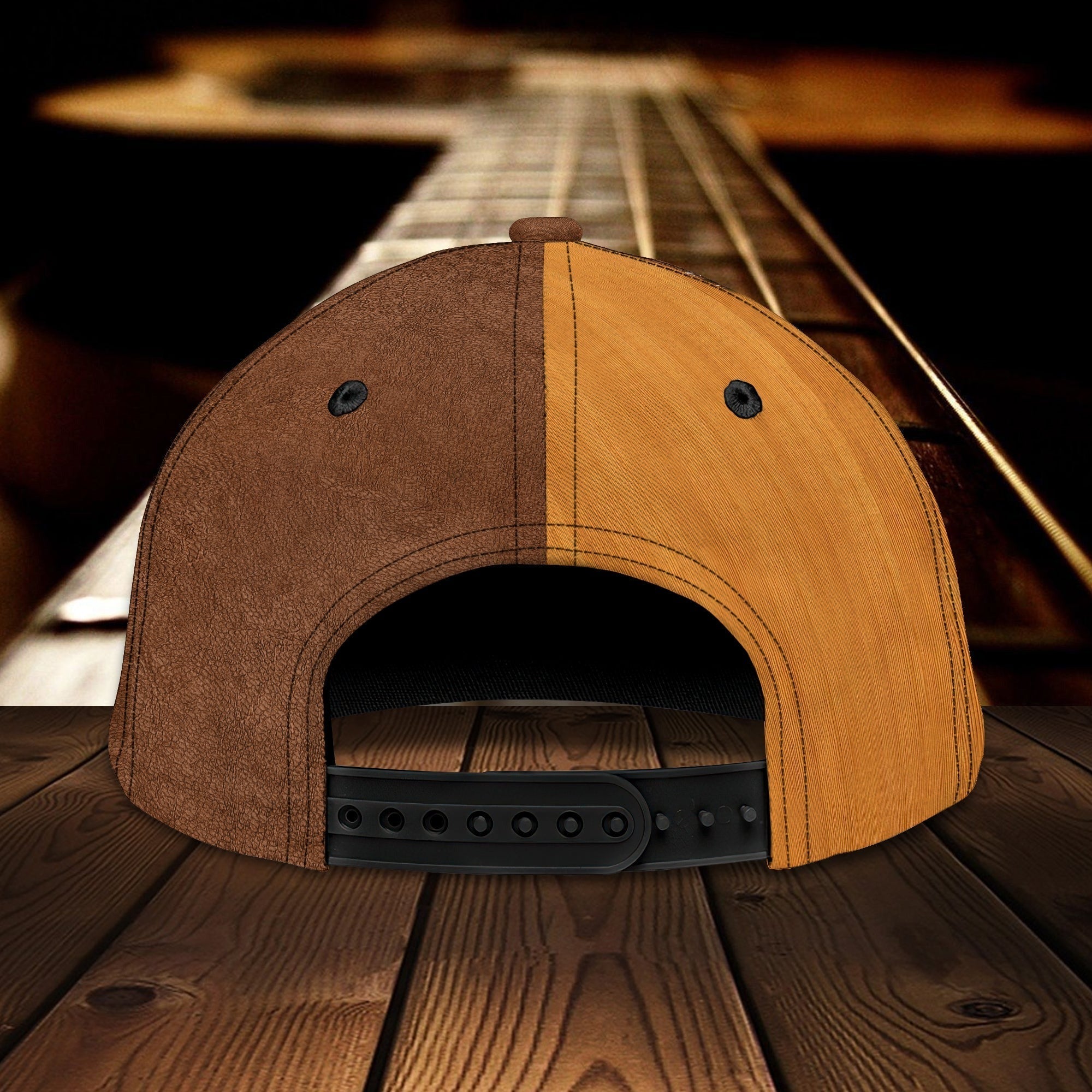 Customized Name Guitar Classic Cap Hat Full Printed For Man And Woman, Guitar Music Creative Baseball 3D Cap Trucker Hats Custom Hats Gifts For Men & Women