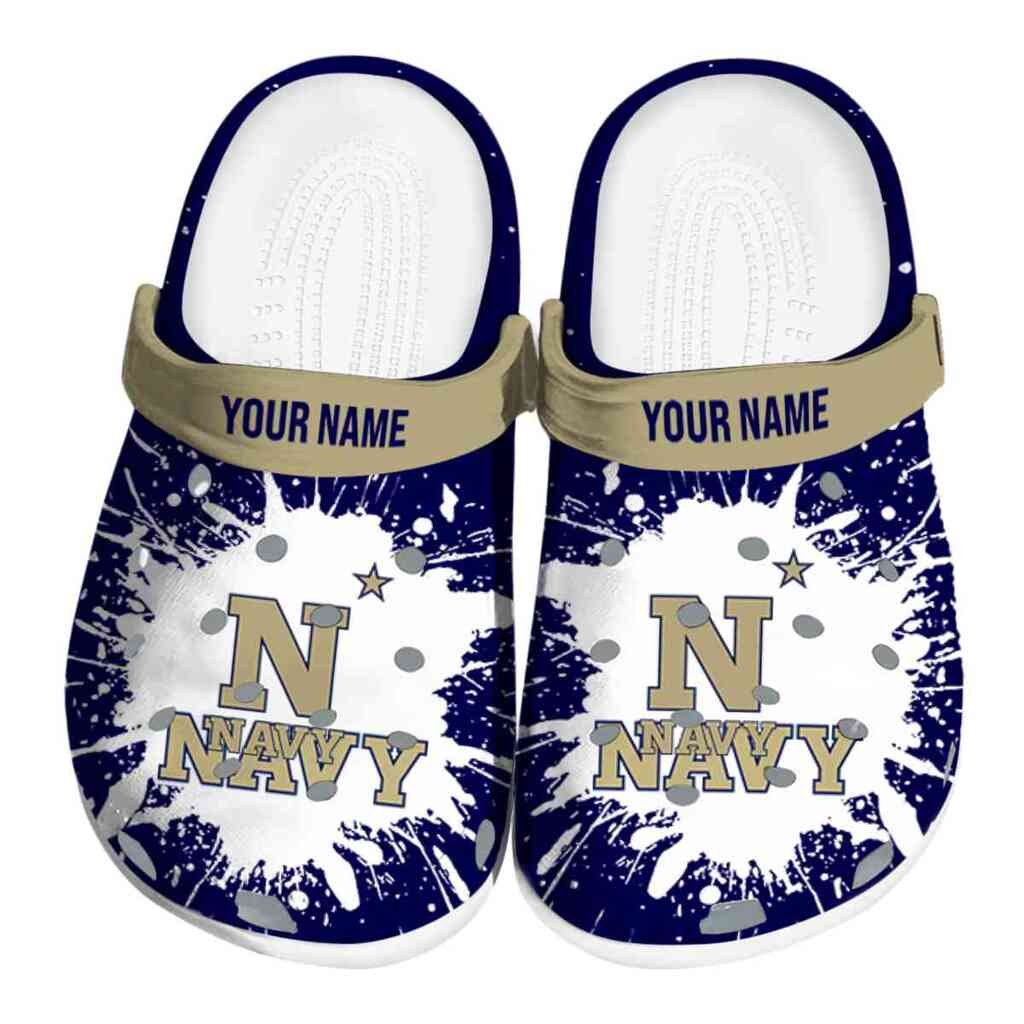 Customized Navy Midshipmen Splash Art ClogTVC1801710