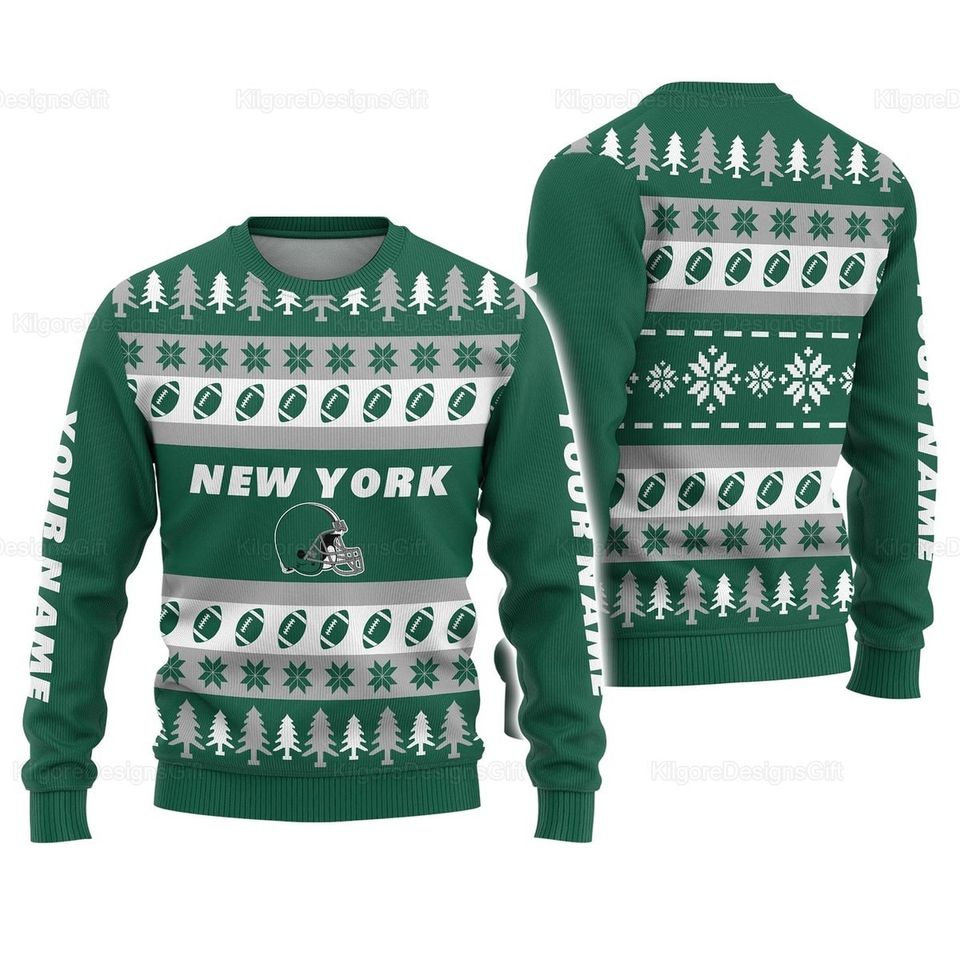 Customized New York Christmas Sweater, New York Christmas