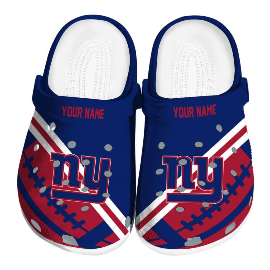 Customized New York Giants Football Motif ClogTVC180149
