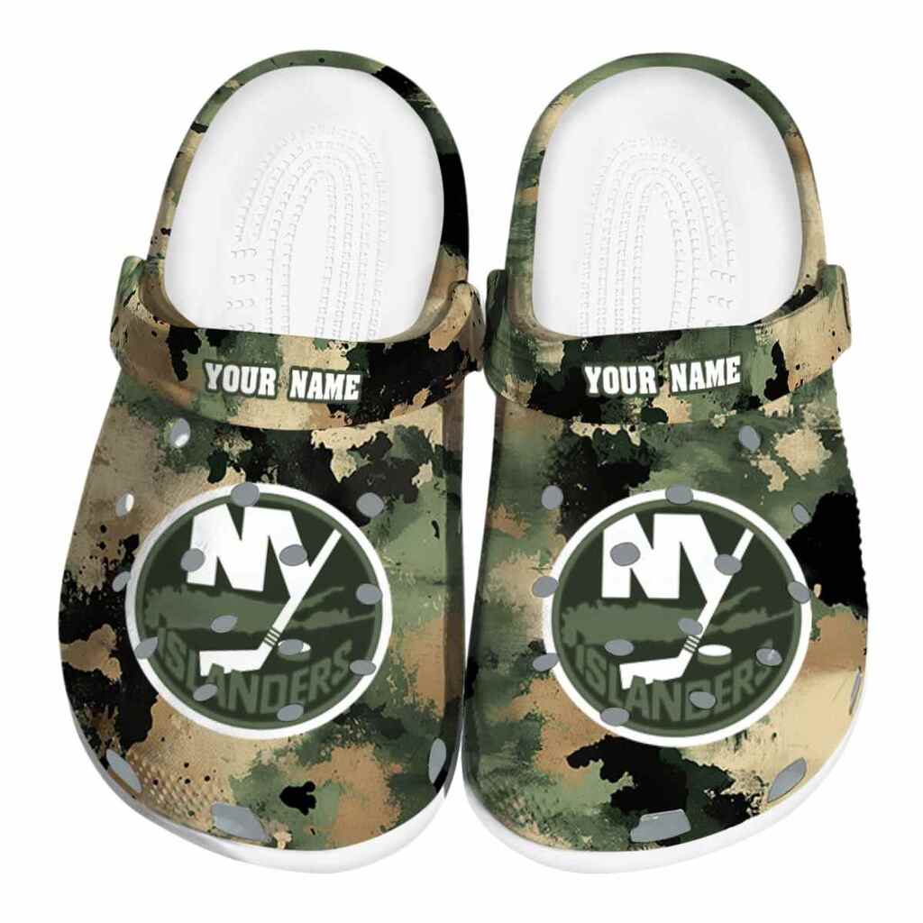 Customized New York Islanders Camouflage Craze ClogTVC1801885