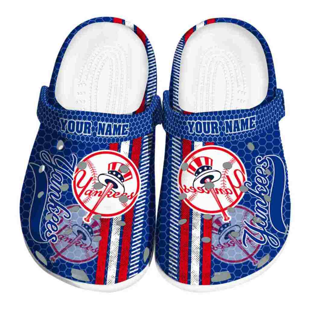 Customized New York Yankees Contrasting Stripes ClogTVC1801153
