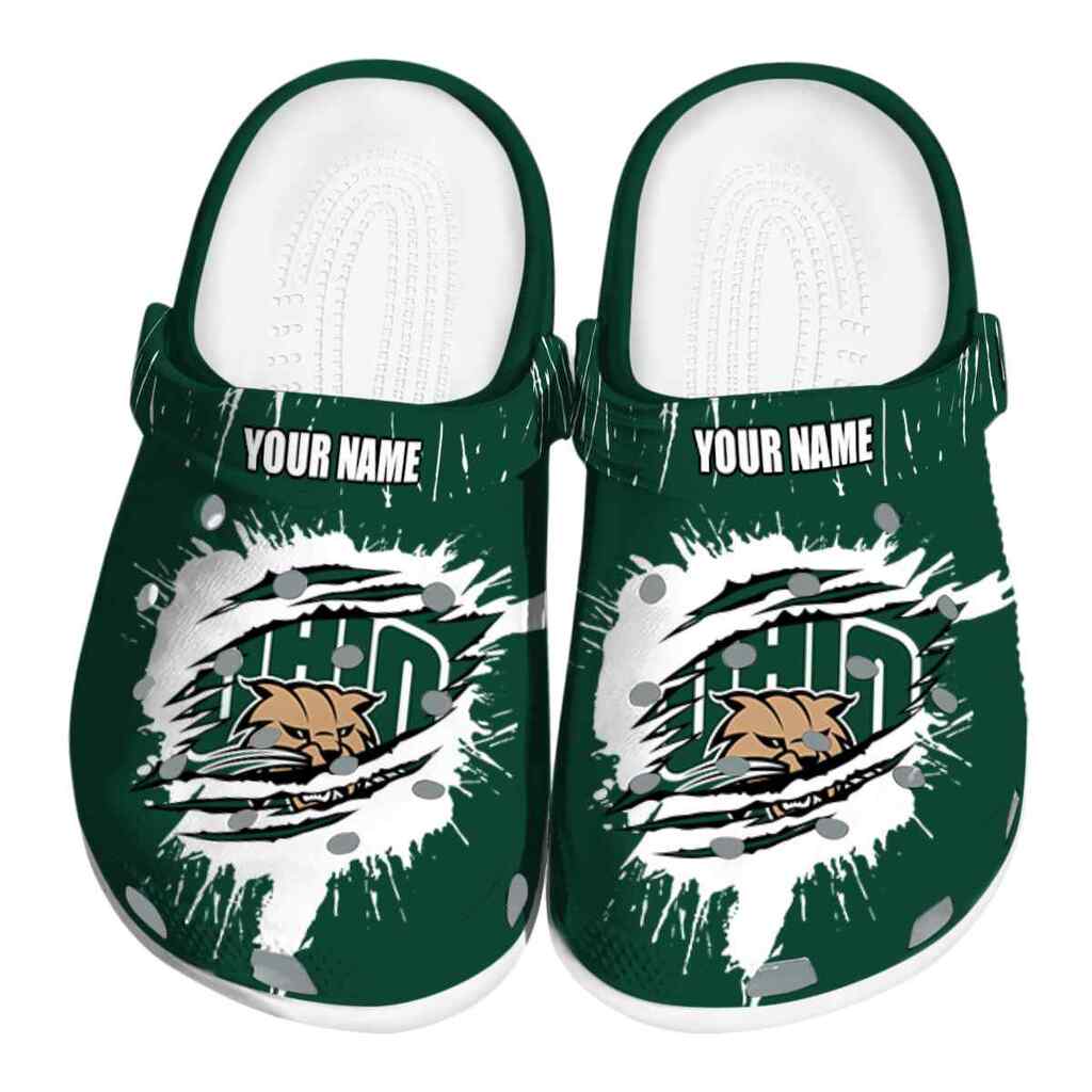 Customized Ohio Bobcats Splash Motif Background ClogTVC1801730