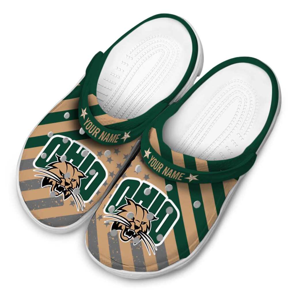 Customized Ohio Bobcats Star-Spangled Graphic ClogTVC1801822 - Image 4