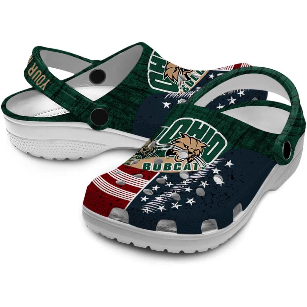 Customized Ohio Bobcats Star-Spangled Side Pattern ClogTVC1801730 - Image 3