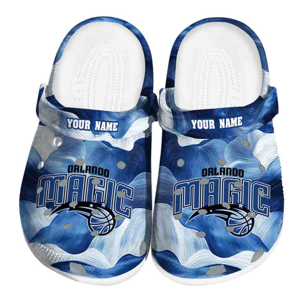 Customized Orlando Magic Ocean Waves ClogTVC1801736