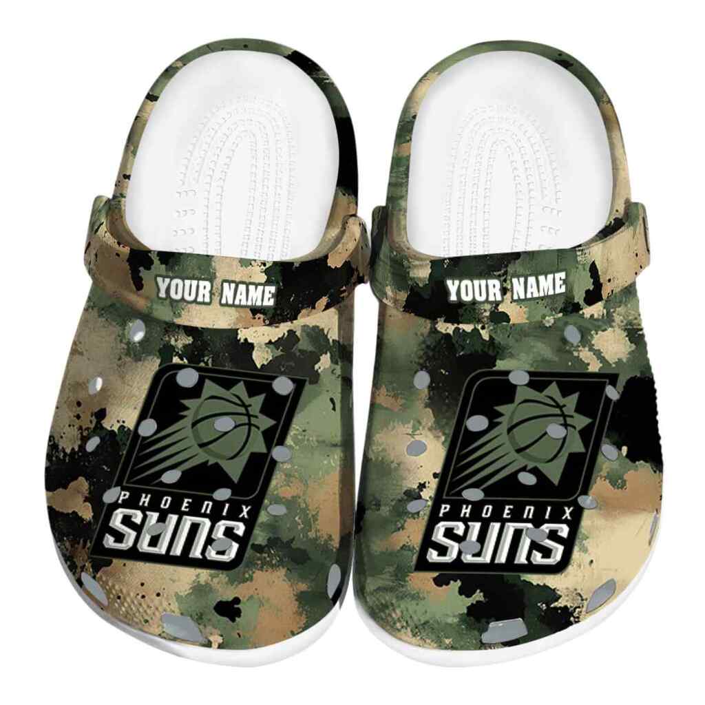 Customized Phoenix Suns Camouflage Craze ClogTVC1801691