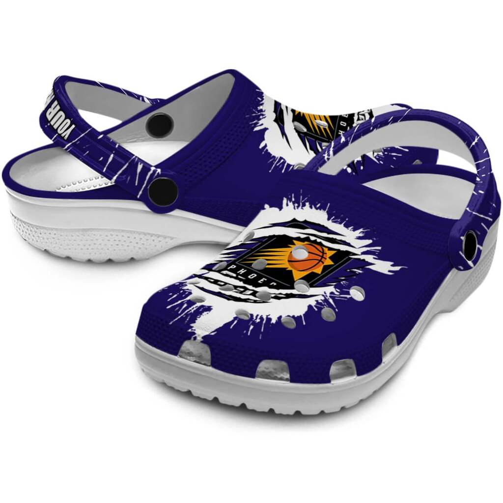 Customized Phoenix Suns Splash Motif Background ClogTVC1801691 - Image 3
