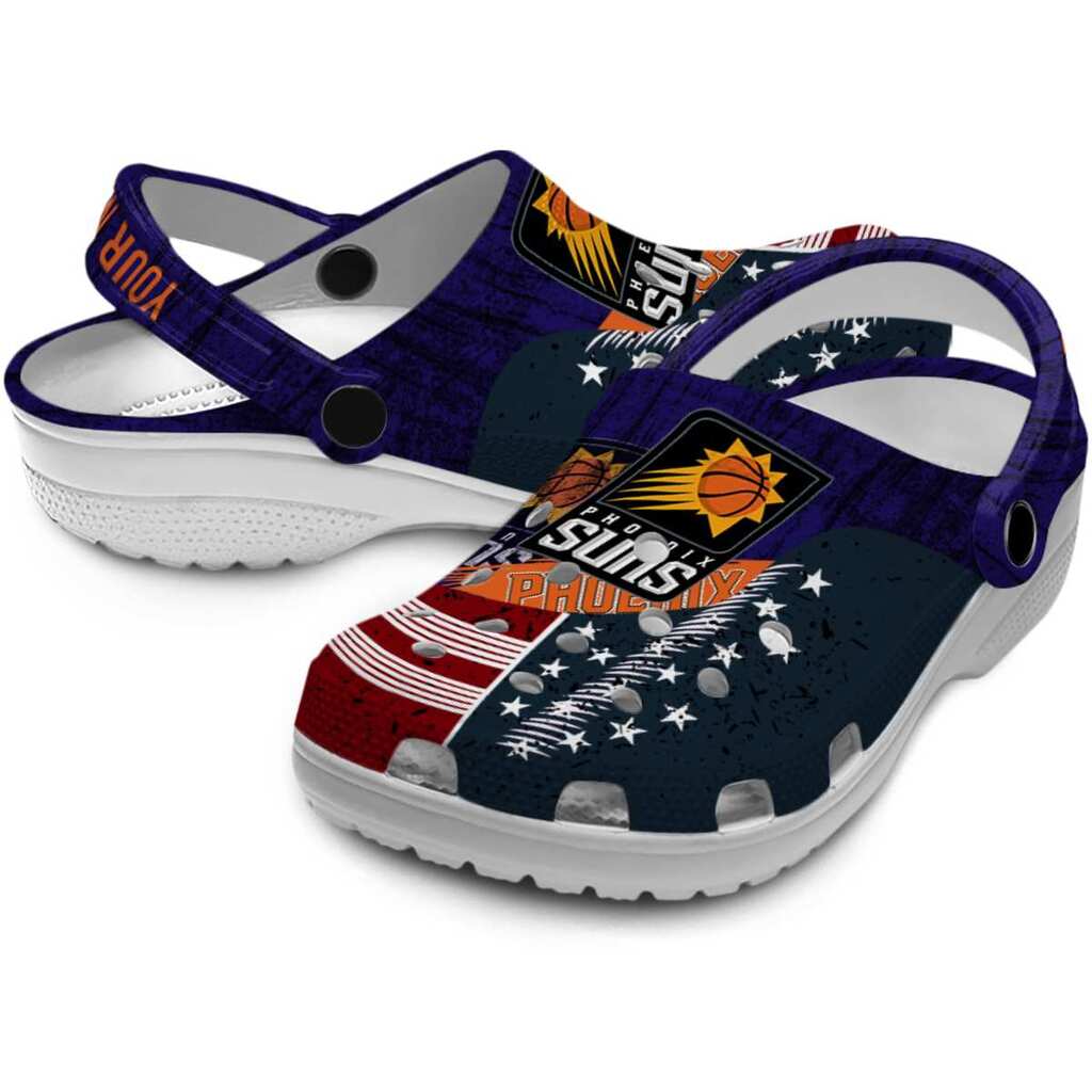 Customized Phoenix Suns Star-Spangled Side Pattern ClogTVC1801692 - Image 3